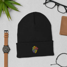 Multi Color logo Beanie