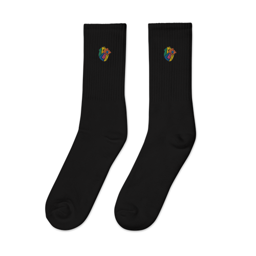 Multi Color Logo socks