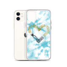 Money Luv Blue iPhone Case