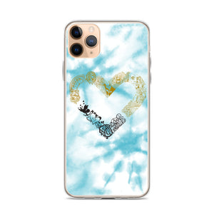 Money Luv Blue iPhone Case