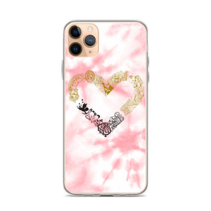 Money Luv Pink iPhone Case