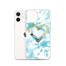 Money Luv Blue iPhone Case