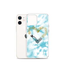 Money Luv Blue iPhone Case