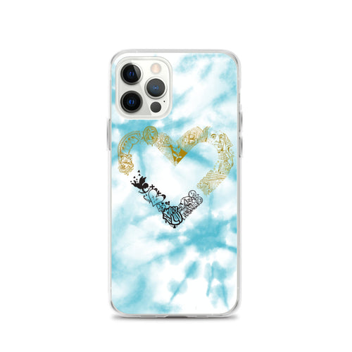 Money Luv Blue iPhone Case