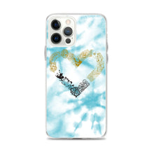 Money Luv Blue iPhone Case