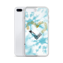 Money Luv Blue iPhone Case