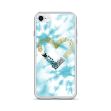 Money Luv Blue iPhone Case