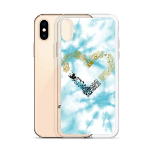 Money Luv Blue iPhone Case