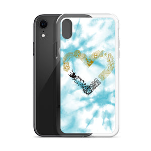 Money Luv Blue iPhone Case