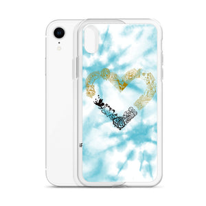 Money Luv Blue iPhone Case