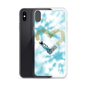 Money Luv Blue iPhone Case