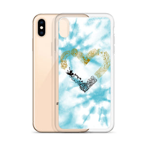 Money Luv Blue iPhone Case