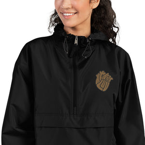 Embroidered Money Luv Champion Packable Jacket