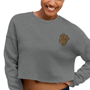 Money Luv Crop Sweatshirt