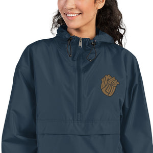 Embroidered Money Luv Champion Packable Jacket