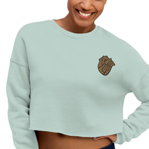 Money Luv Crop Sweatshirt