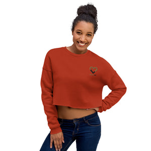 Money Luv Crop Sweatshirt