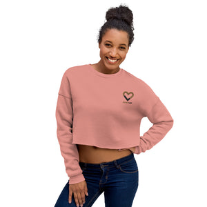 Money Luv Crop Sweatshirt