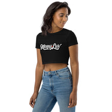 Money Luv Script organic Crop Top