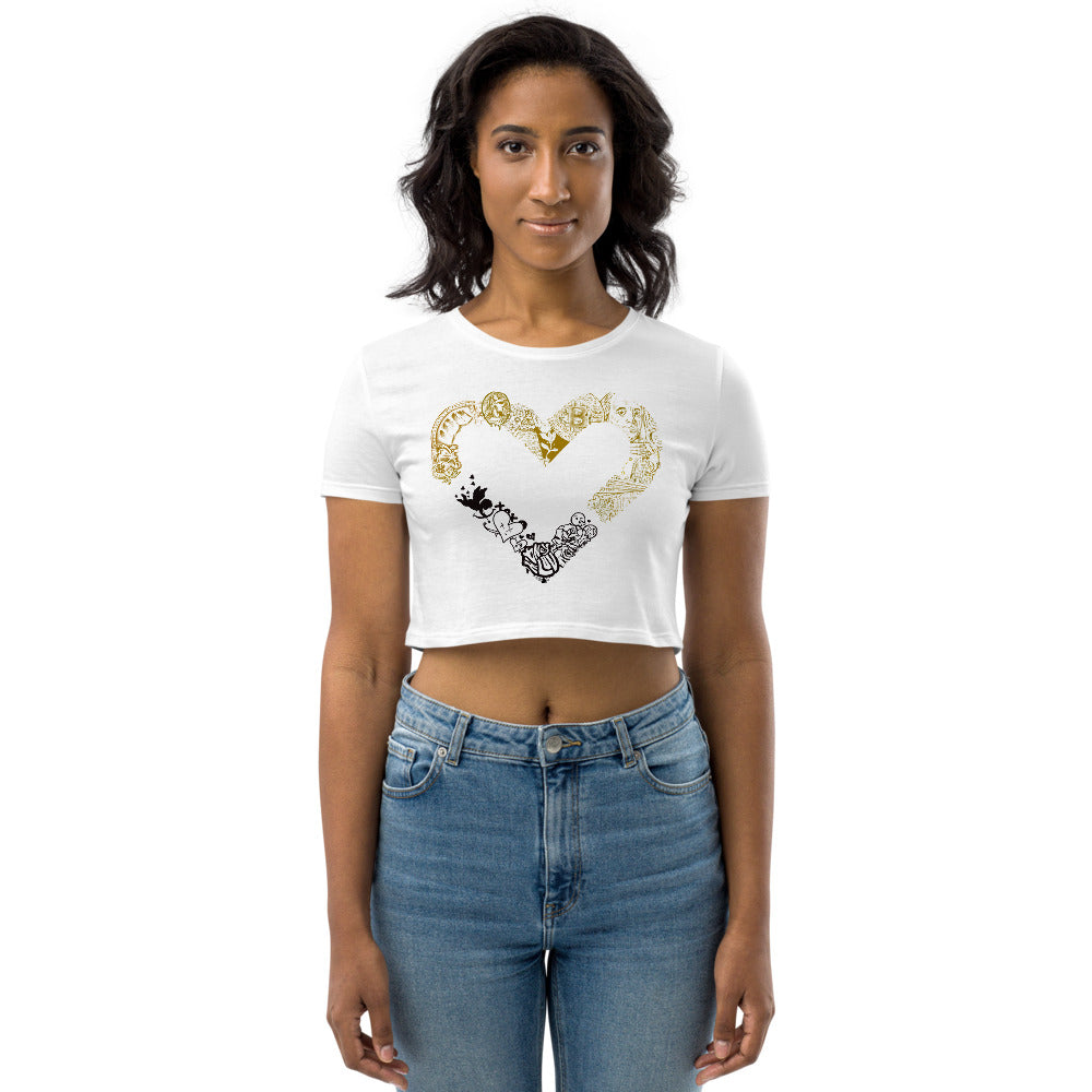 Money Luv Organic Crop Top