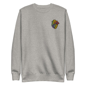 Multi color logo Fleece Pullover