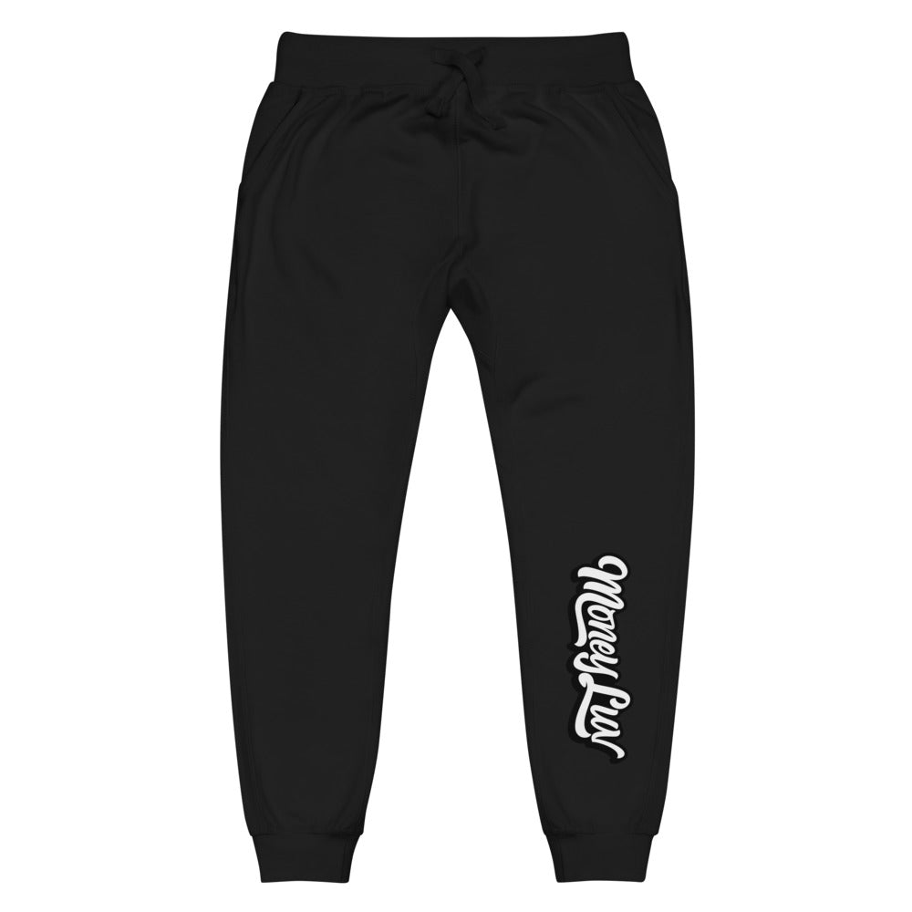 Money Luv fleece sweatpants