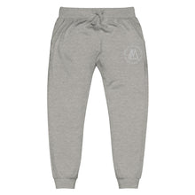 White Monogram Fleece sweatpants