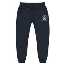 White Monogram Fleece sweatpants