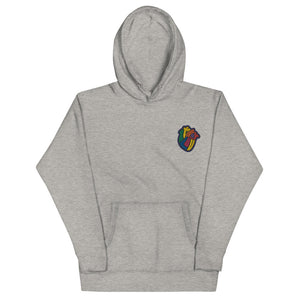 Multi Color Heart Hoodie