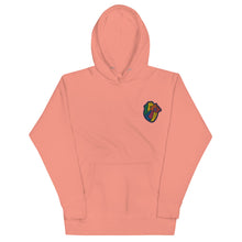 Multi Color Heart Hoodie