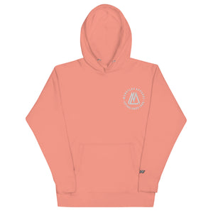 White Monogram Hoodie