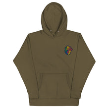 Multi Color Heart Hoodie