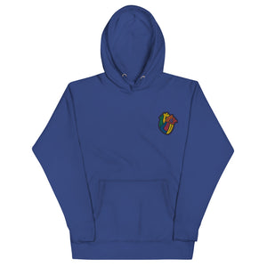 Multi Color Heart Hoodie